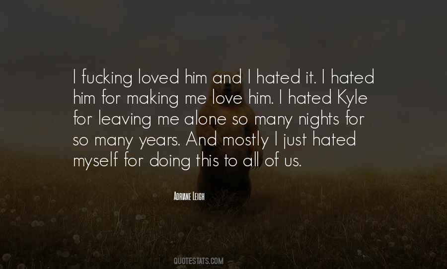 Quotes About Doing It Alone #267046