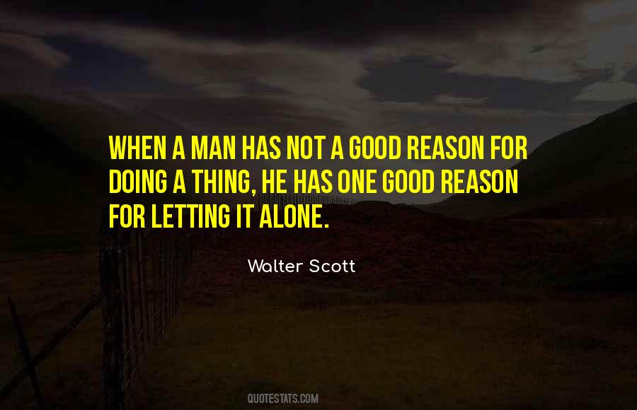 Quotes About Doing It Alone #567959