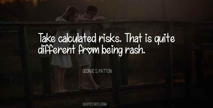 Quotes About Being Calculated #617515