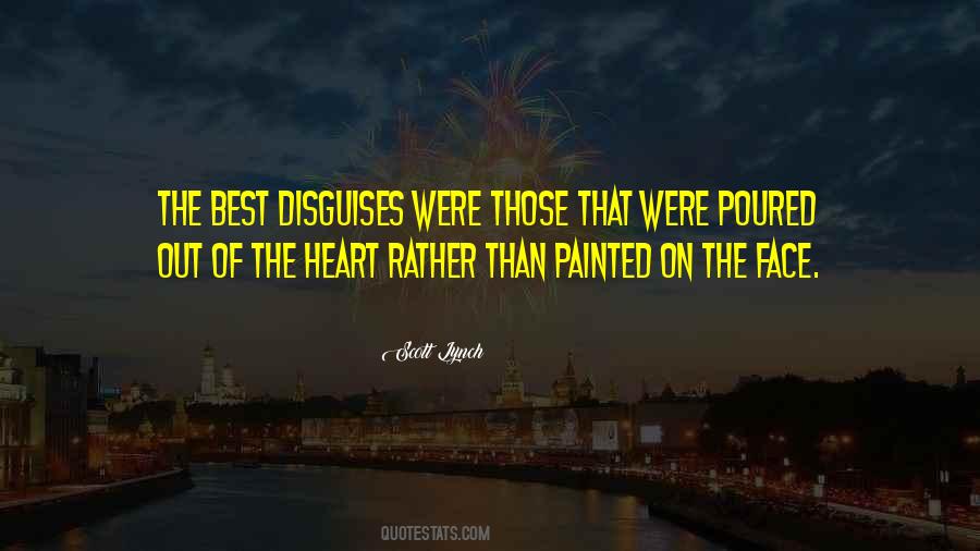 Quotes About Disguises #17623