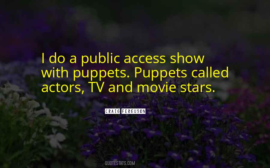 Quotes About Movie Stars #1362999