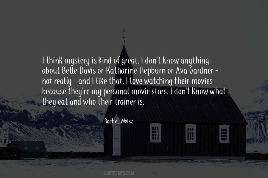 Quotes About Movie Stars #1490122