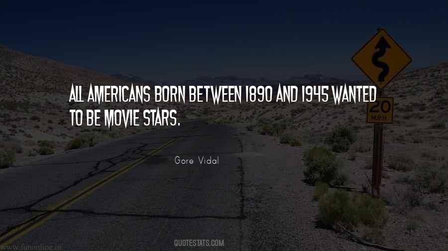 Quotes About Movie Stars #1734392