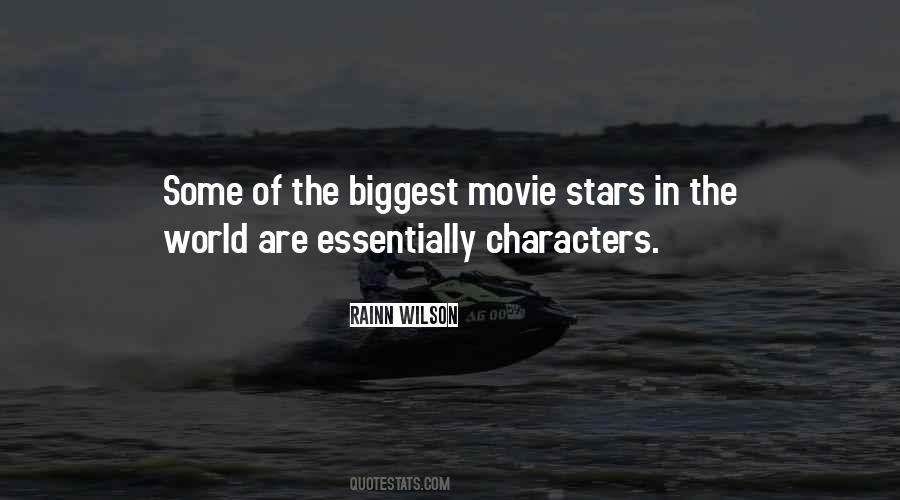 Quotes About Movie Stars #187436