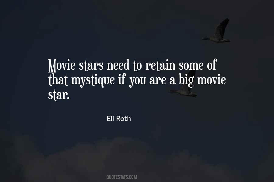 Quotes About Movie Stars #194464