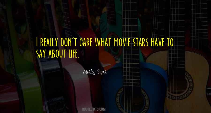 Quotes About Movie Stars #250693
