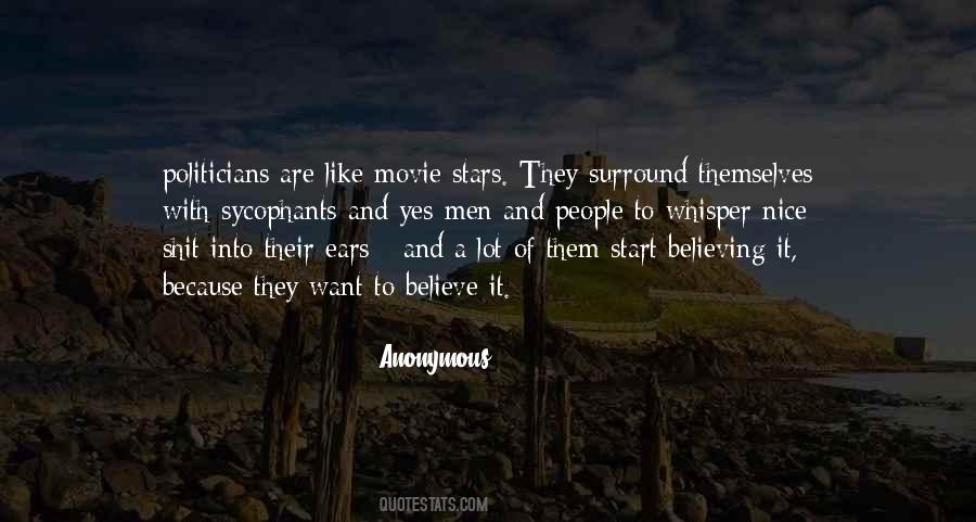 Quotes About Movie Stars #255228