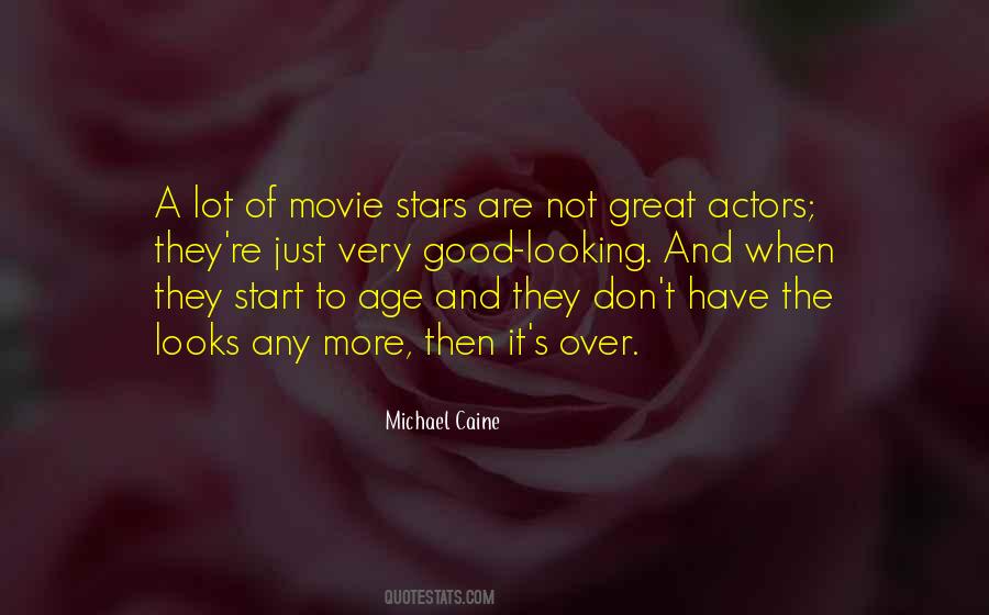 Quotes About Movie Stars #943377