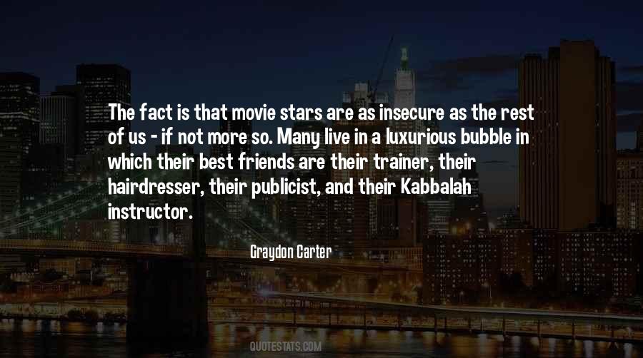 Quotes About Movie Stars #990072