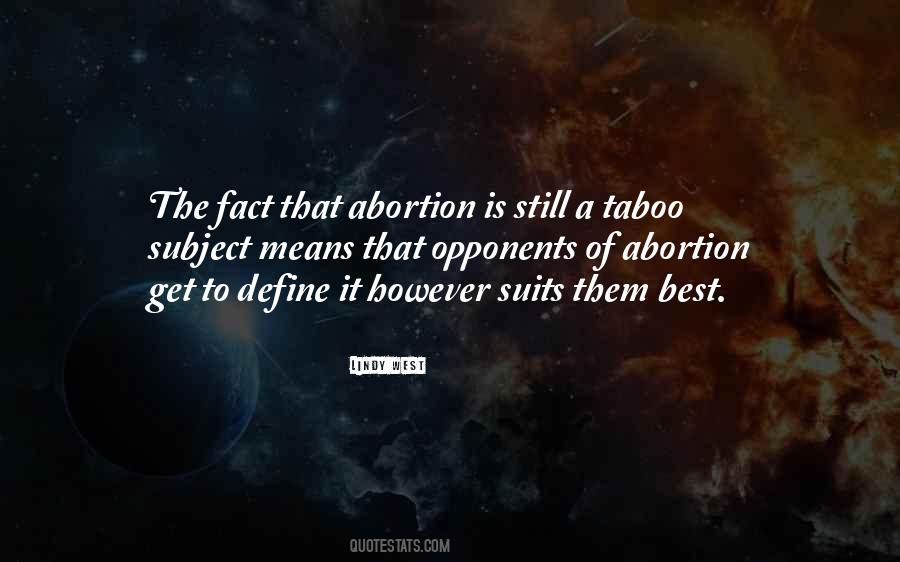 Quotes About Abortion #1291649