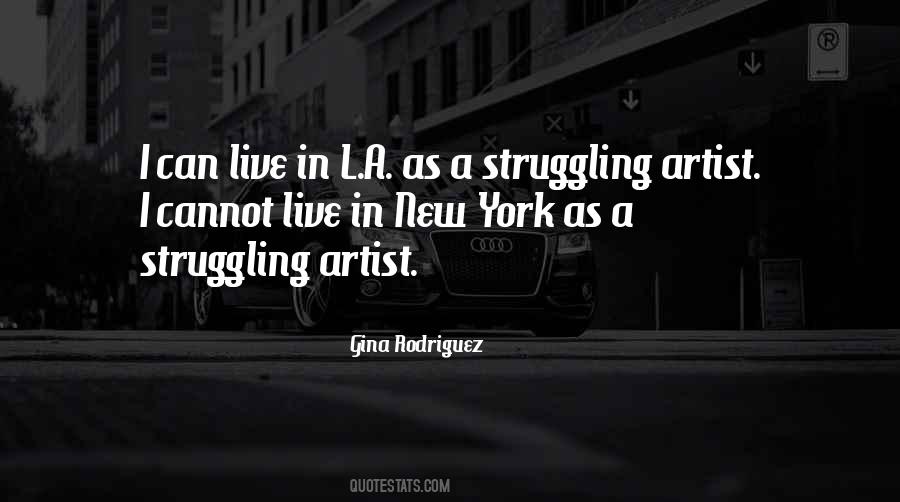 New York Artist Quotes #169311