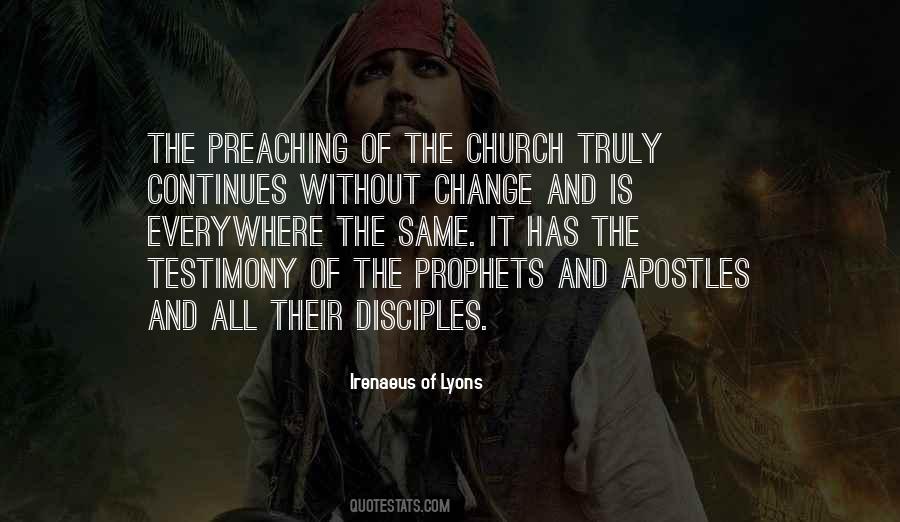Prophets And Apostles Quotes #1099964