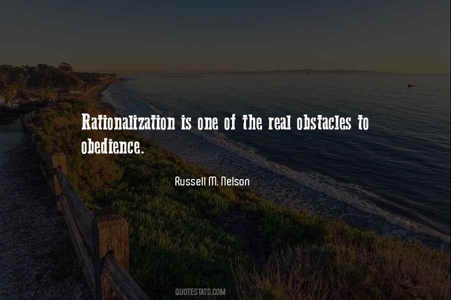 Quotes About Rationalization #1274780