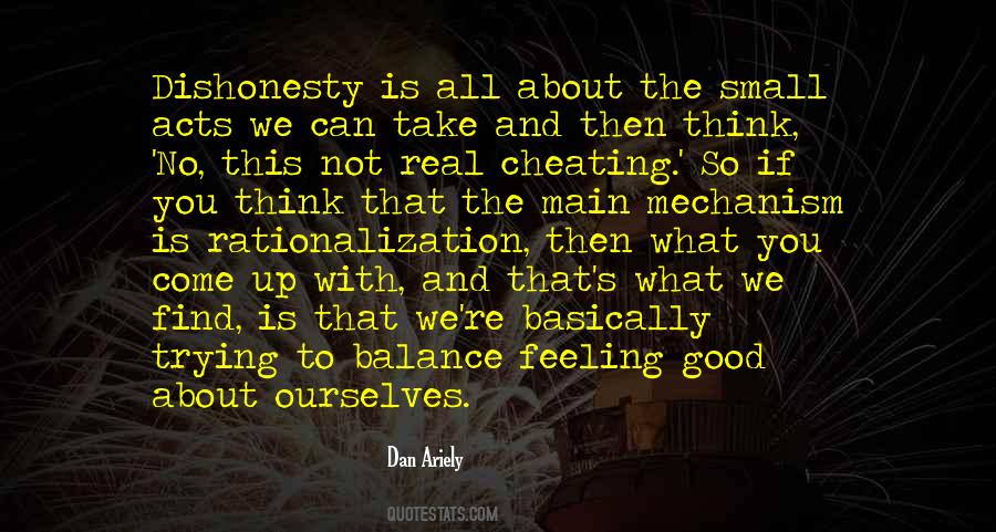 Quotes About Rationalization #1581153