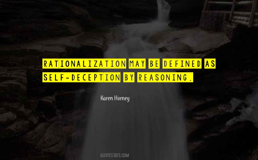 Quotes About Rationalization #347111