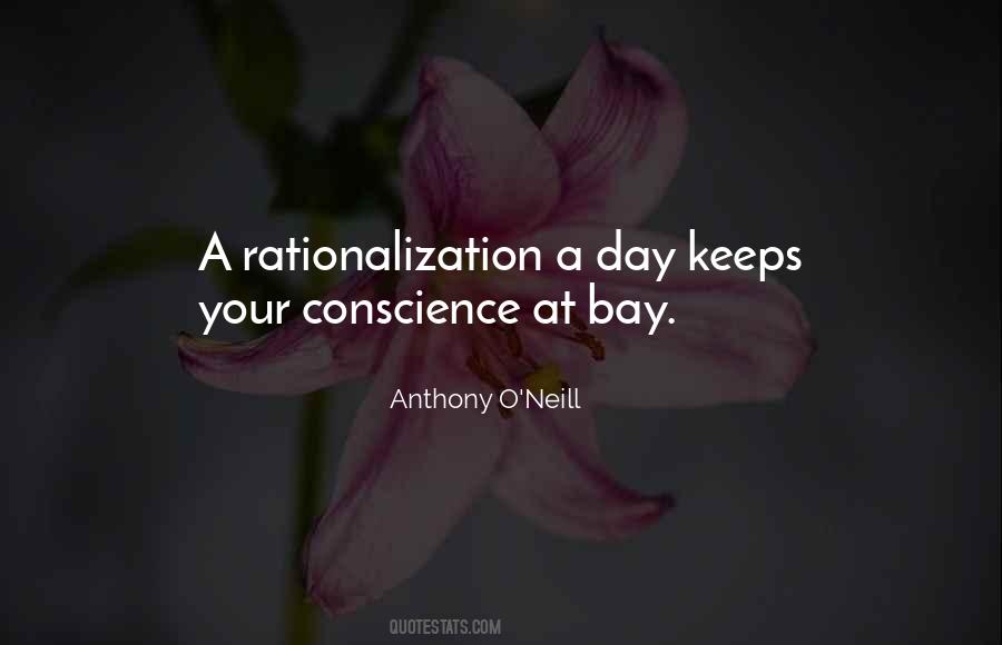 Quotes About Rationalization #824996