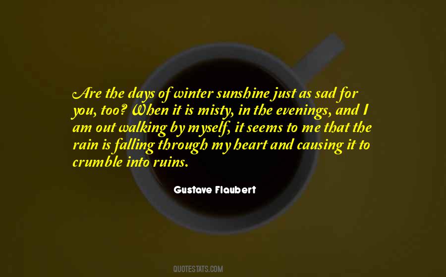 Quotes About Sunshine Days #1501562