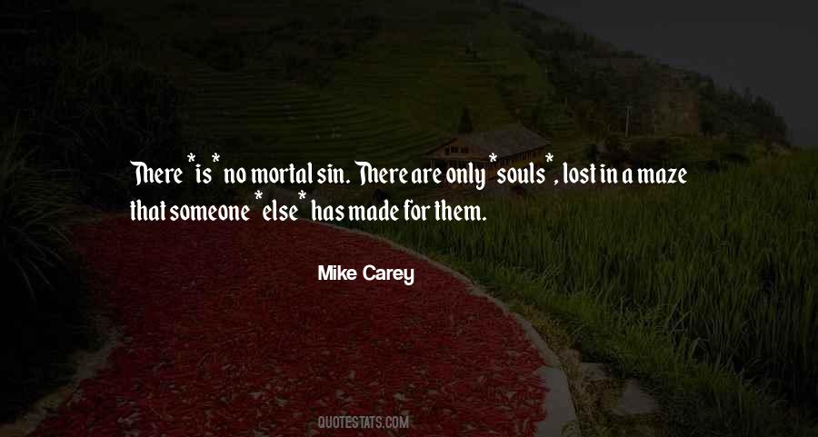 Quotes About Mortal Sin #1033695