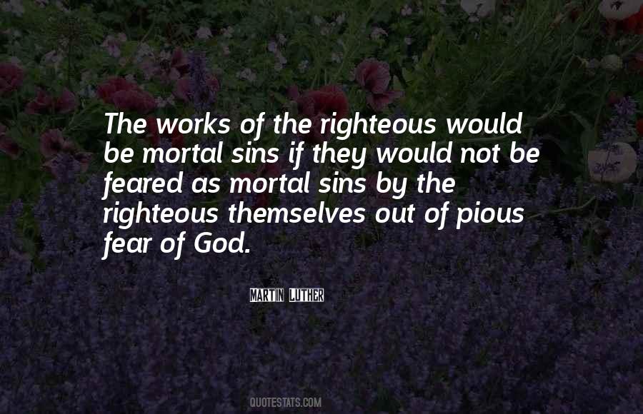 Quotes About Mortal Sin #34893