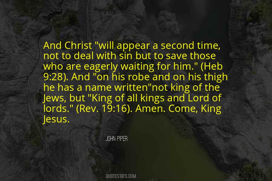 Quotes About Jesus The King #609834