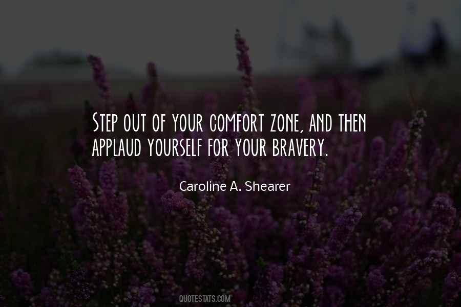 Outside Of Your Comfort Zone Quotes #63341