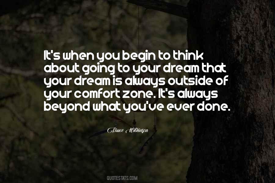 Outside Of Your Comfort Zone Quotes #66195