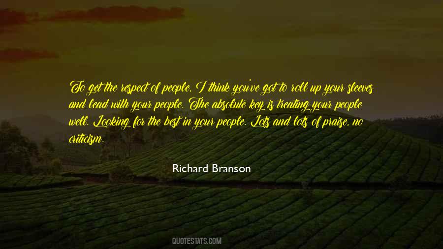 Treating People With Respect Quotes #283374
