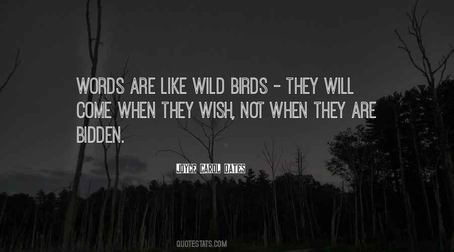 Wild Birds Quotes #880564