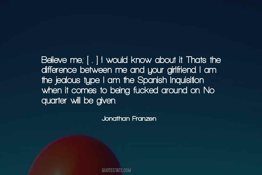 Your Jealous Quotes #863163