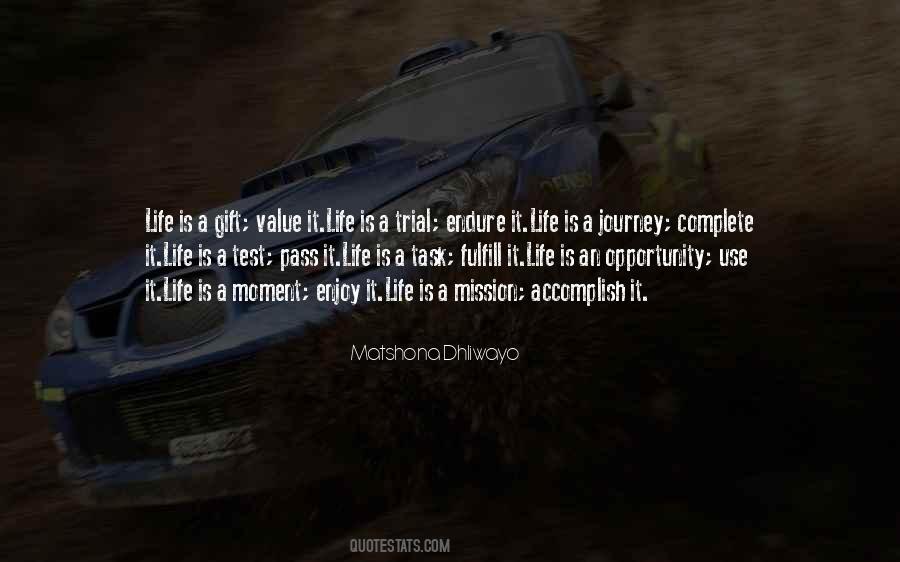 Quotes About Mission Complete #612605