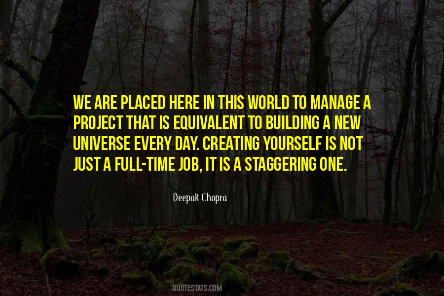 Quotes About Creating Yourself #443598