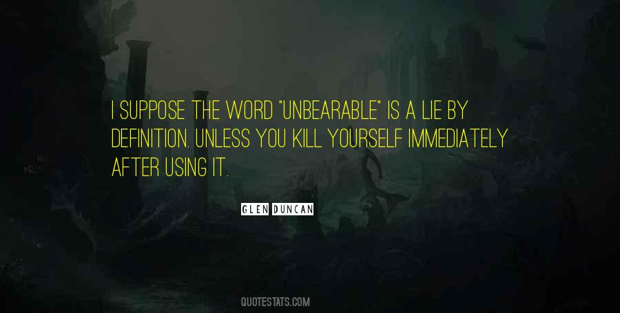 Kill Yourself Quotes #678248