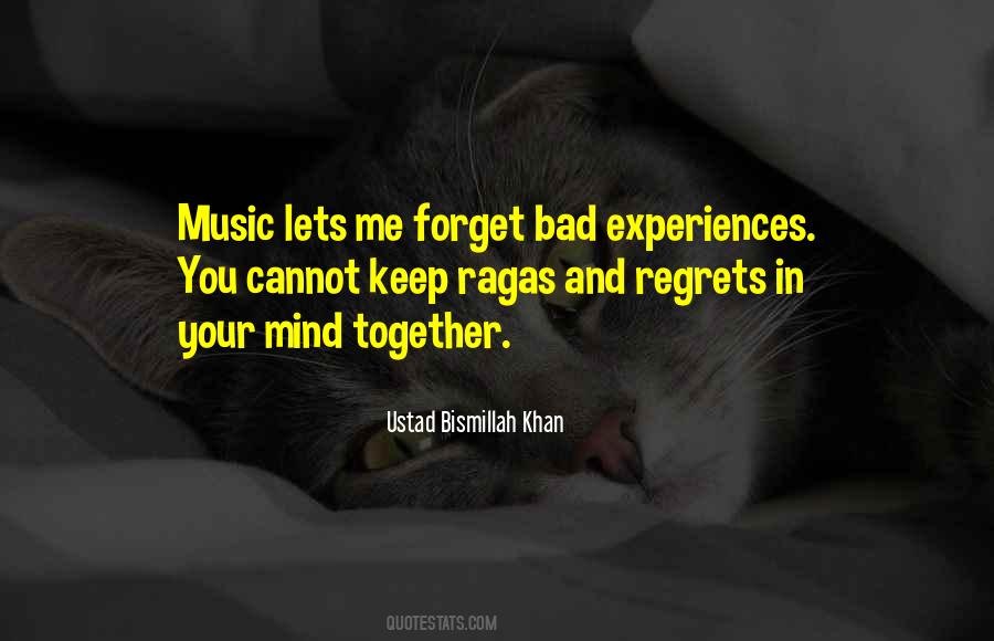 Quotes About Bad Experiences #925563