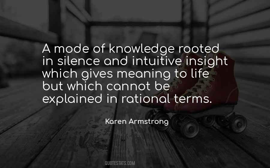Silence Has Meaning Quotes #921304