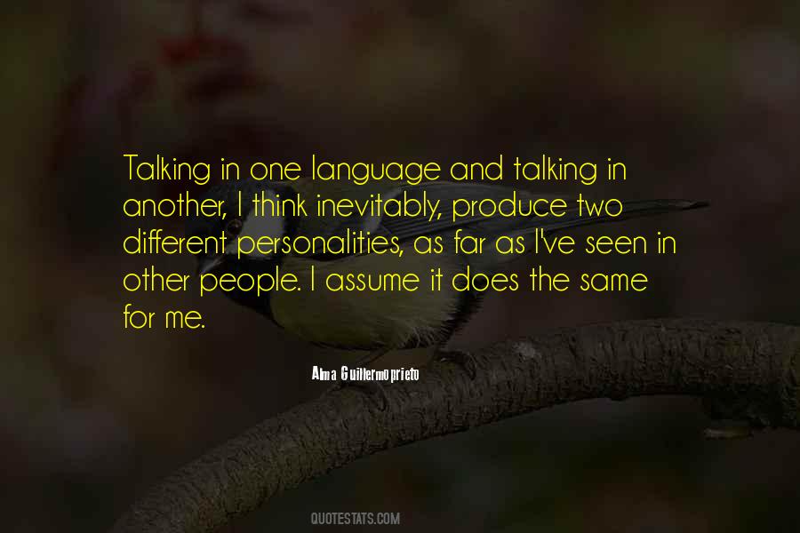 Quotes About Different Personalities #1008956