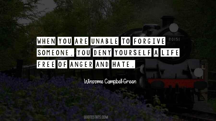 Quotes About Unable To Forgive #583813