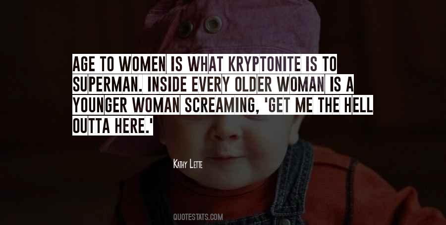 Quotes About Older Woman #1145980