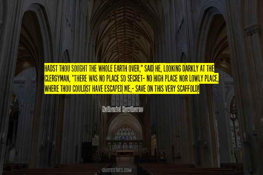Couldst Thou Quotes #937625