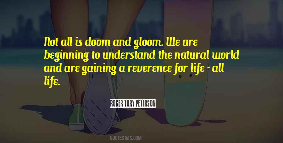 Quotes About Doom And Gloom #607646