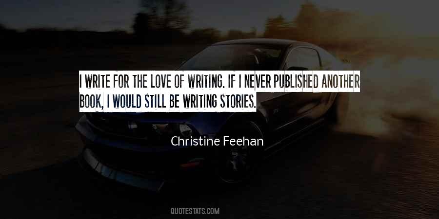Quotes About Writing Love Stories #1489100