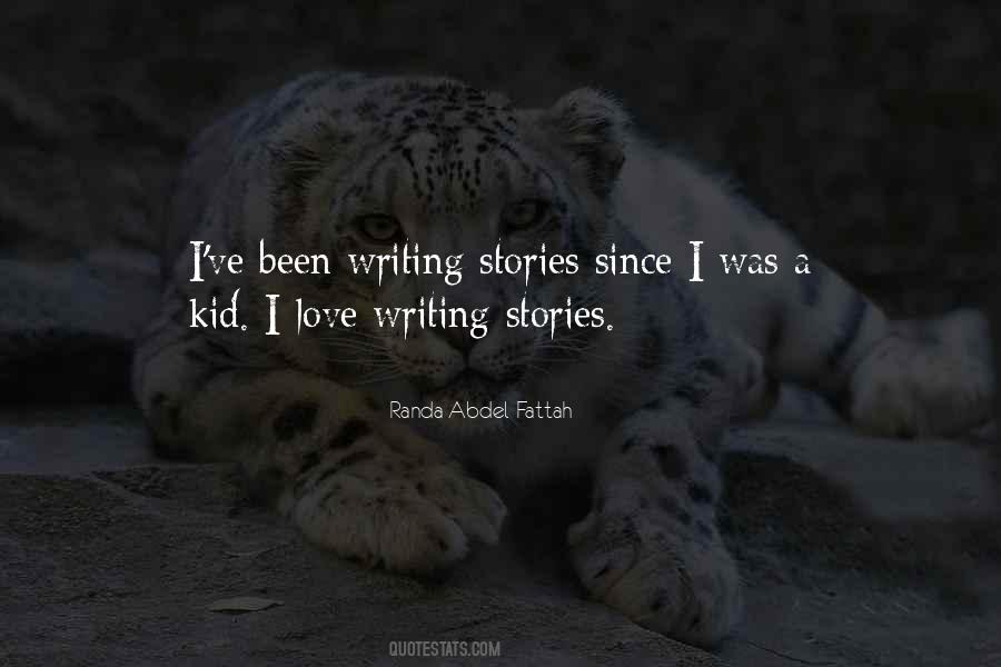 Quotes About Writing Love Stories #1611864