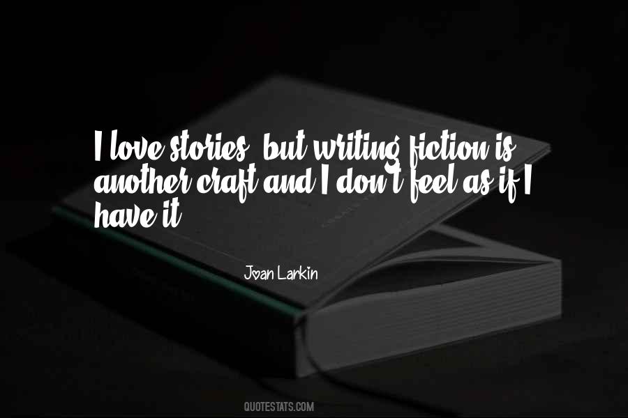 Quotes About Writing Love Stories #1691636