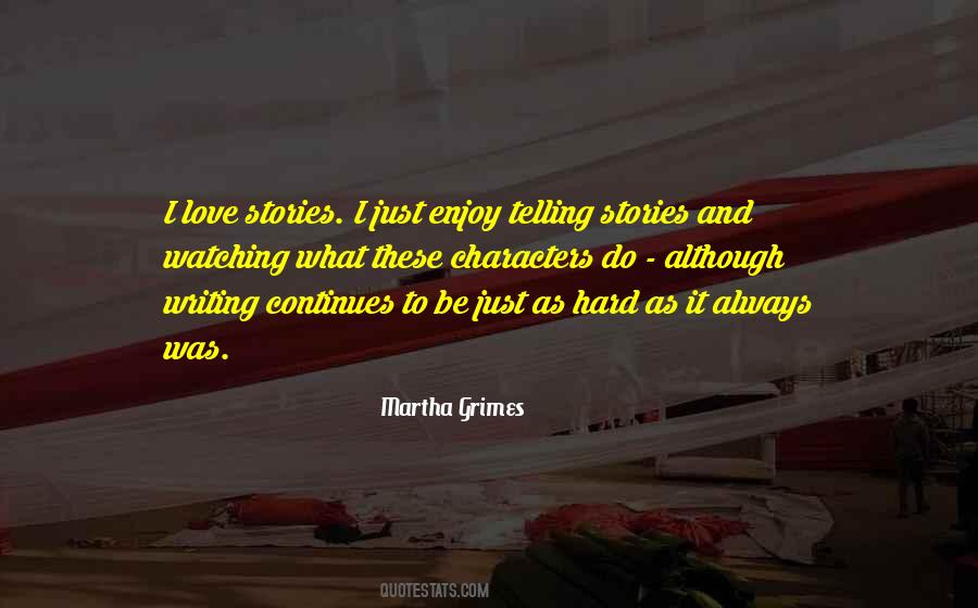 Quotes About Writing Love Stories #1734879