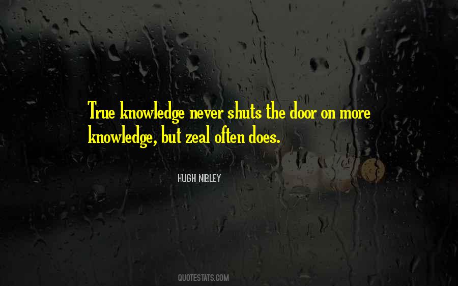 True Knowledge Quotes #582411