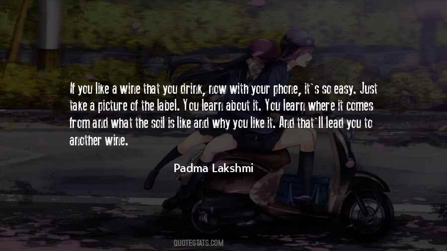 Wine You Drink Quotes #577373