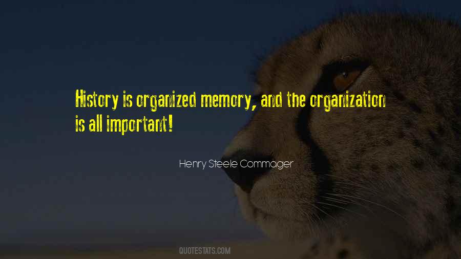 Quotes About Organization #5058