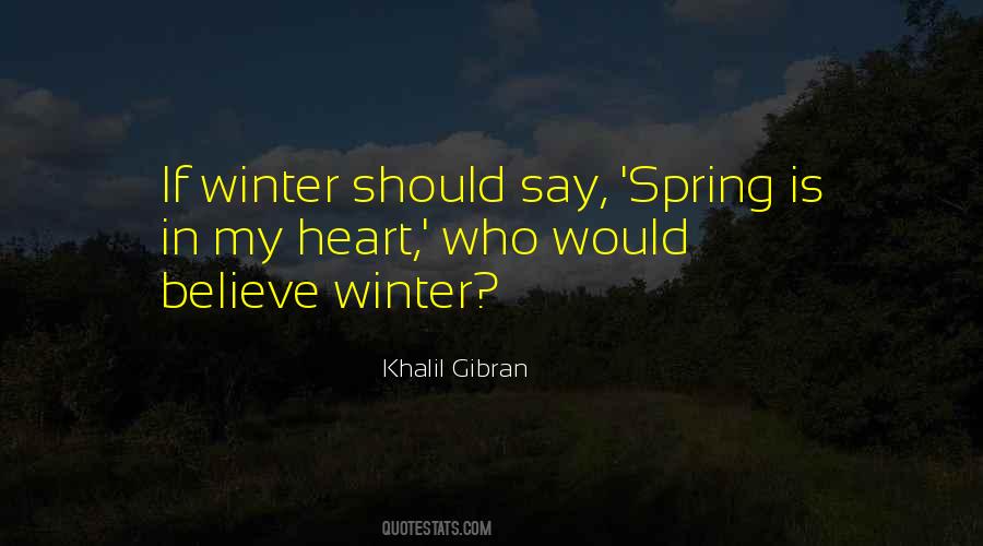 Quotes About Spring #1737156