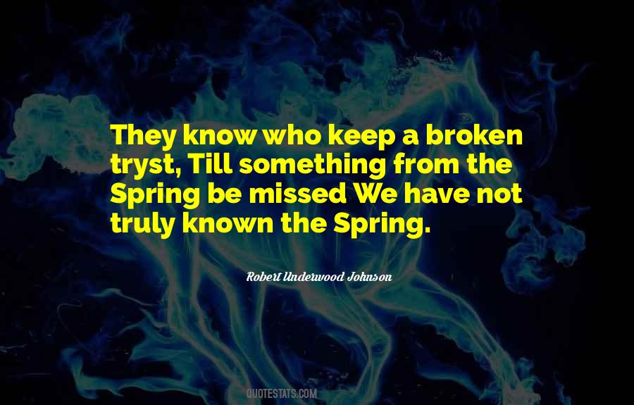 Quotes About Spring #1770618