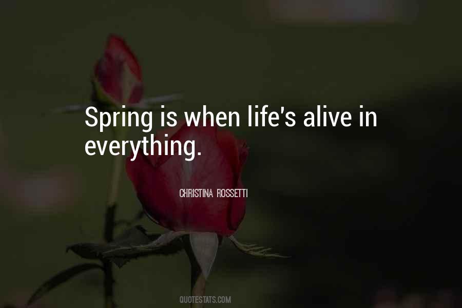Quotes About Spring #1771715