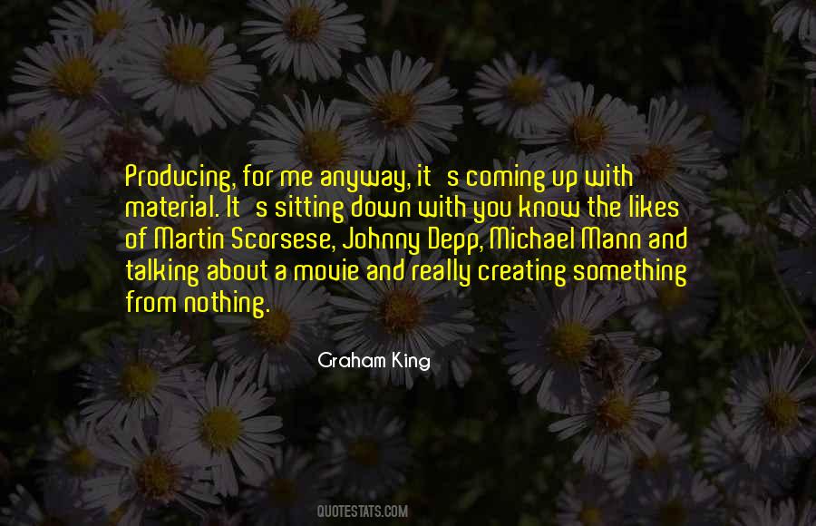 Quotes About Creating Something From Nothing #665558